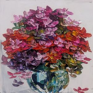 Maya Eventov - Floral, Hydrangea w/ Vase