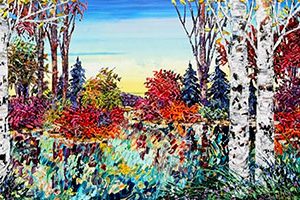 Maya Eventov - Day Birch w/ Pines