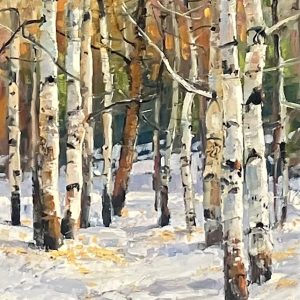 David W. Jackson - "Trails in Snow"
