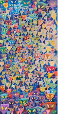 Dr. Seuss - Plethra of Cats - Study