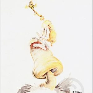 Dr. Seuss - Happy Grasshopper On A Mushroom